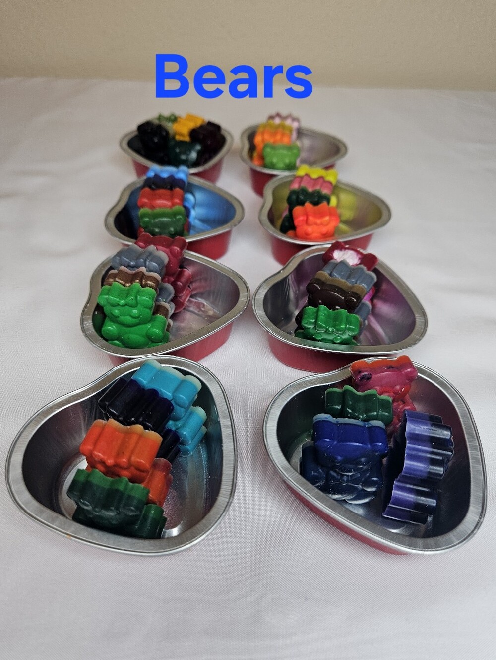 Handmade Upcycled Crayon Set | Choose Your Shape | Eco-Friendly Gift - Picture 5 of 13